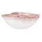 Hello Honey® 8.75" White & Berry Nautilus Essence Stoneware Bowl
